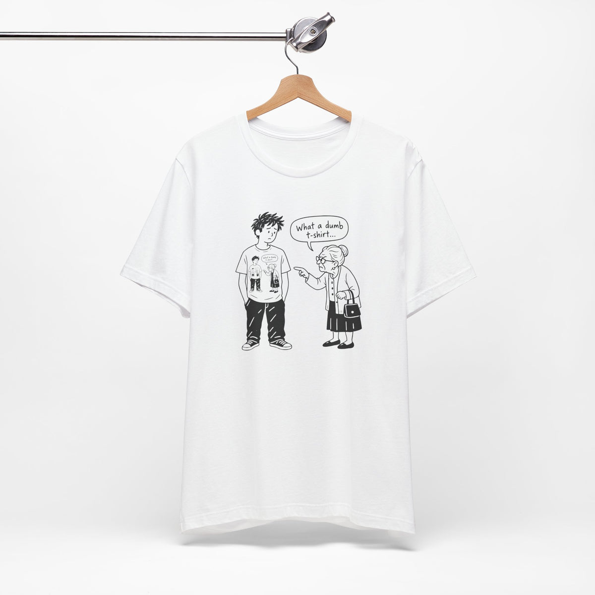 What a Dumb T-Shirt - Funny Recursive Graphic Tee