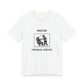 Wake Me for Meal Service - Funny Travel T-Shirt - view 1