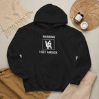Warning I Get Airsick - Funny Travel Hoodie - view 5
