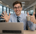 I Love My Job - Funny Office AI T-Shirt - view 1
