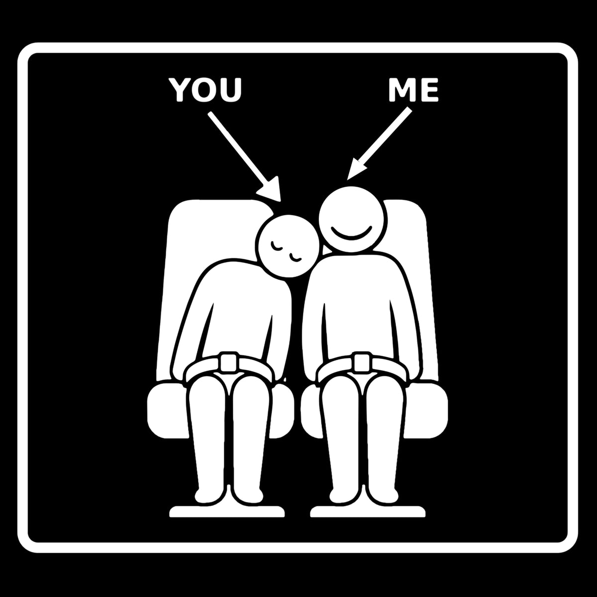 Empty Seat Shoulder Available - Funny Travel Hoodie - view 3