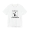 Warning I Get Airsick - Funny Travel T-Shirt - view 1