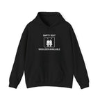 Empty Seat Shoulder Available - Funny Travel Hoodie - view 1